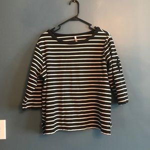 Black and White Stripe Tunic